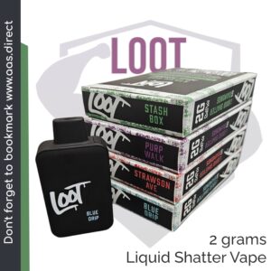 LOOT – 2g Liquid Shatter Disposable Unit