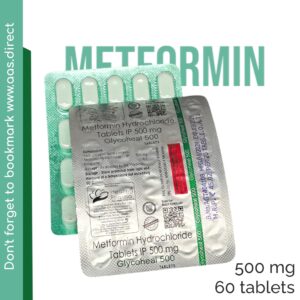 Metformin 500mg | 60 Tablets
