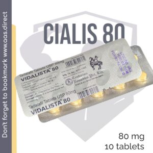 Cialis – Tadalafil Extra Strength – 80mg